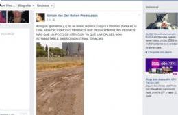 Vecinos del barrio Industrial siguen reclamando atención por parte del Municipio