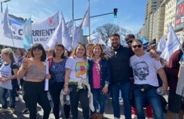 Día de la Lealtad: la conducción peronista local estuvo en plaza de Mayo