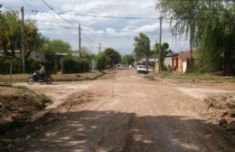 El Municipio arregló la esquina de Matheu y Barros en La Loma