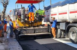 Nuevas calles asfaltadas en los barrios Belgrano y Progreso