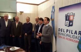 En Pilar, Rossi firmó convenio con el Ministerio de Justicia y DD HH de la Nación