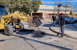 Continúan los trabajos de reacondicionamiento de calles