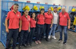 Bomberos inauguró vestuario de mujeres