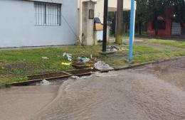 Las lluvias volvieron a anegar varios sectores de la ciudad