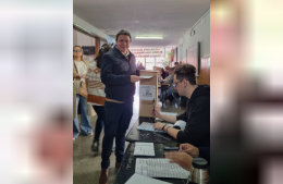 Hechos: votó Javier Palmieri