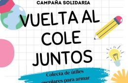 La Juventud Radical anuncia colecta de útiles escolares