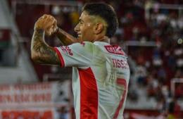 Matías Tissera convirtió en el triunfo de Huracán