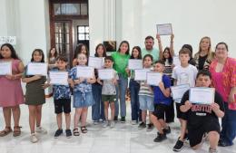 Muestra del Taller de Niños de la Escuela Municipal de Artes Plásticas “Miguel Ángel Elgarte”