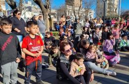 El Día de la Niñez se celebró con gran entusiasmo en la Plaza San Martín