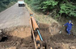 Recambio de tuberías en caminos rurales