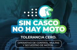 Comienza la Tolerancia Cero sobre el uso de casco