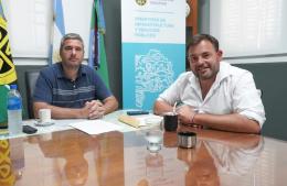 Bouvier realizó gestiones en La Plata